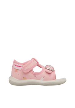 Chaussures-Sandales à bout ouvert « open toe » en tissu paros