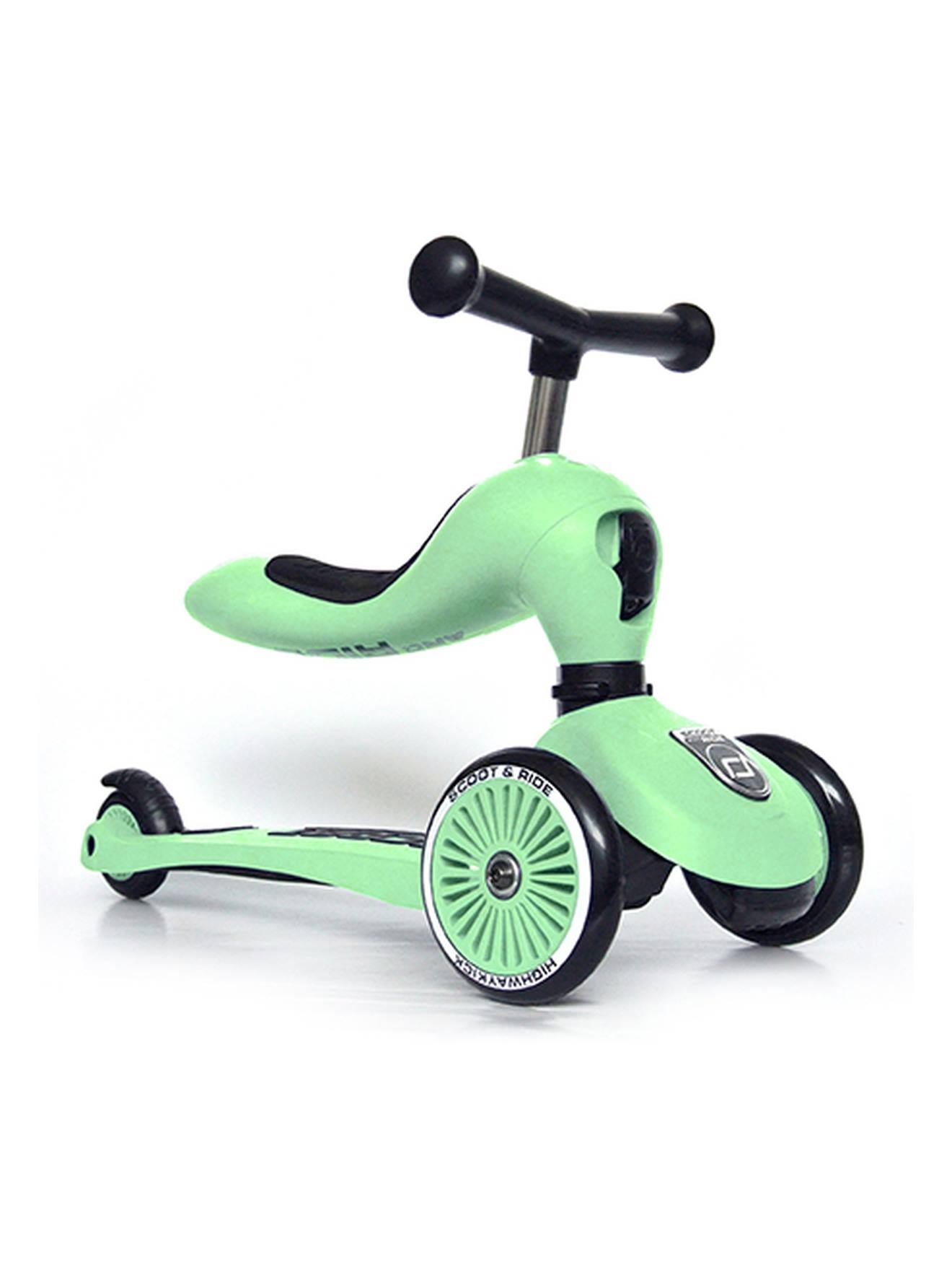 Trottinette Evolutive Enfant Highwaykick Dès 1 An Vert Kiwi (Scoot And Ride) - Image 2