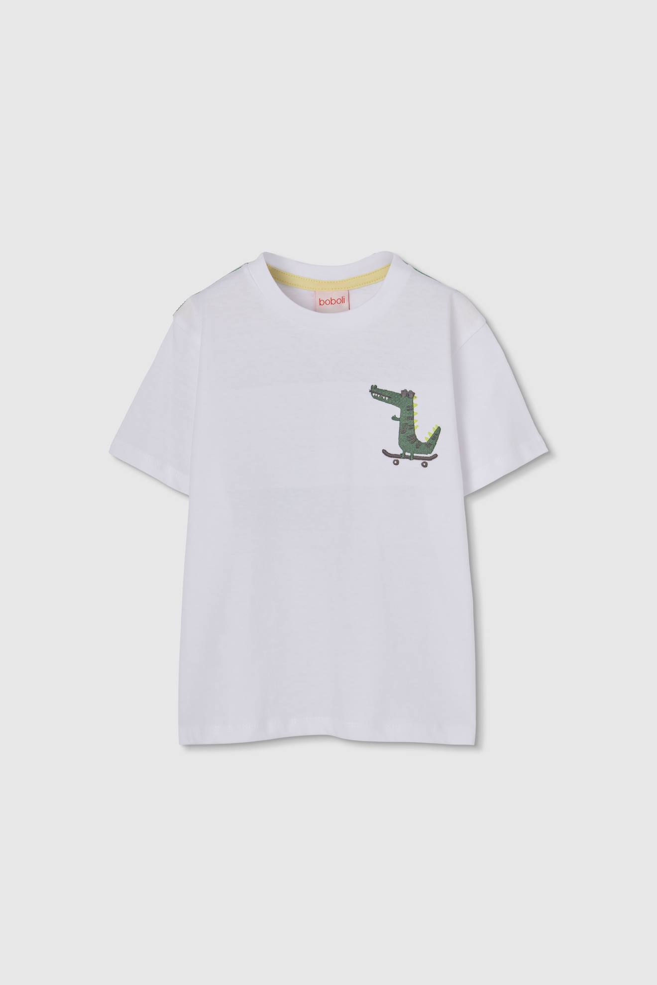 T-shirt Enfant Coton Crocodile Blanc 10 €