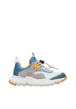 Chaussures-Chaussures garçon 23-38-Sneakers en simili cuir et tissus technique doi junior