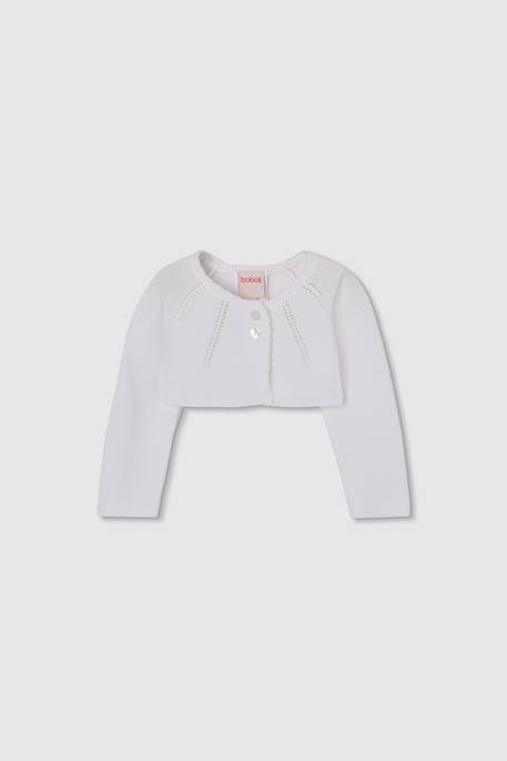 Bébé-Pull, gilet, sweat-Boléro bébé coton