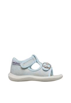 Chaussures-Chaussures bébé 17-26-Sandales ouvertes en tissu laminé paros