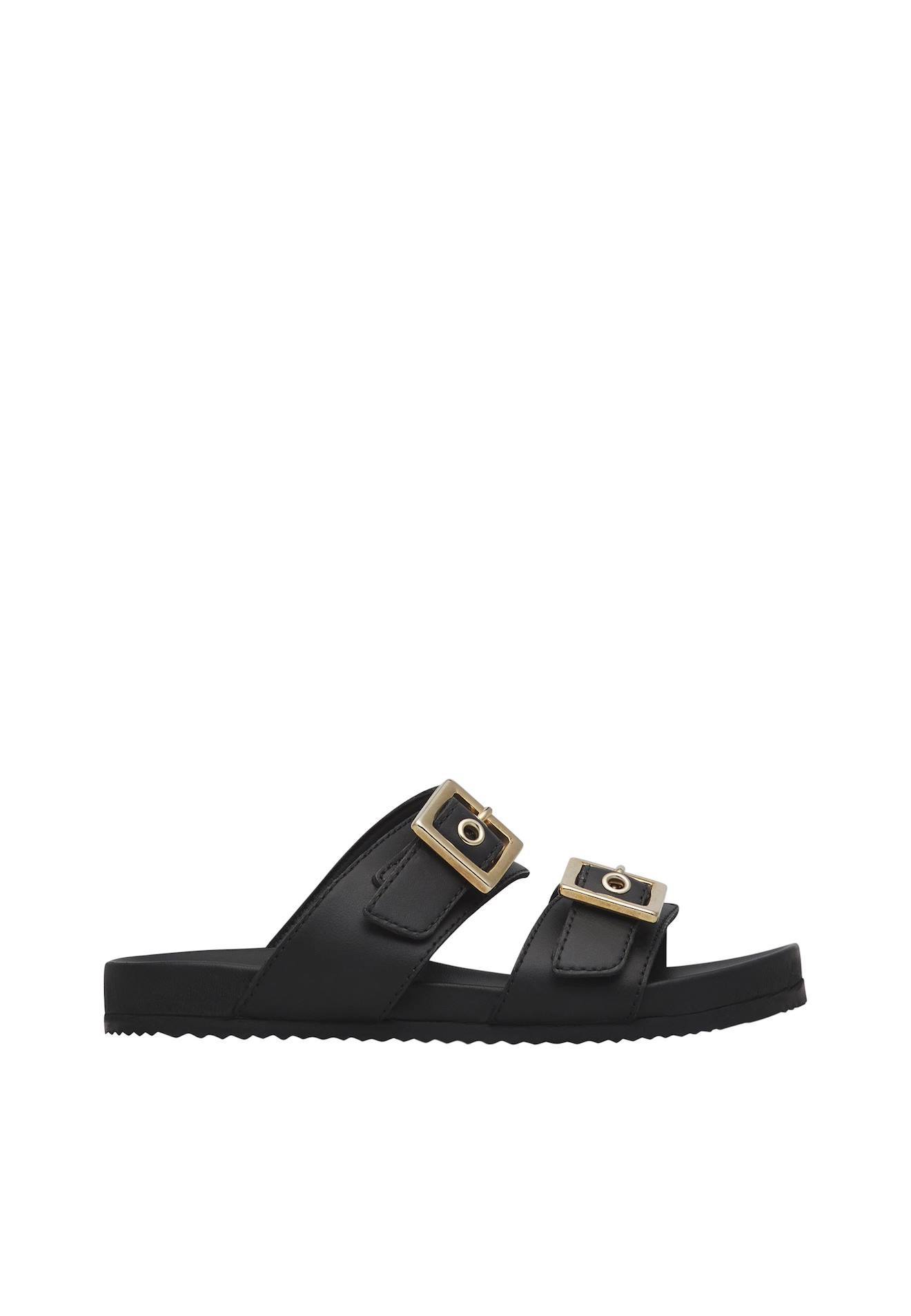 Sandales En Cuir Cendy Noir-
