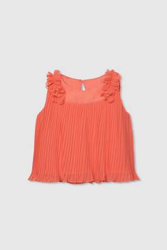 -Tee-shirt fille en mousseline