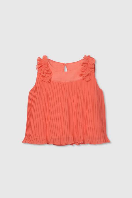 Fille-Tee-shirt fille en mousseline