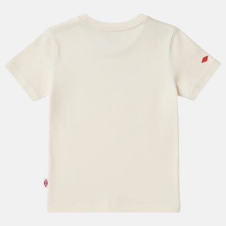 T-shirt manches courtes garçon avec imprimé Blanc+Bleu+Gris+Marine 4 - vertbaudet enfant 