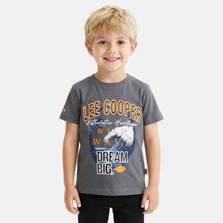 T-shirt manches courtes garçon avec imprimé  - vertbaudet enfant