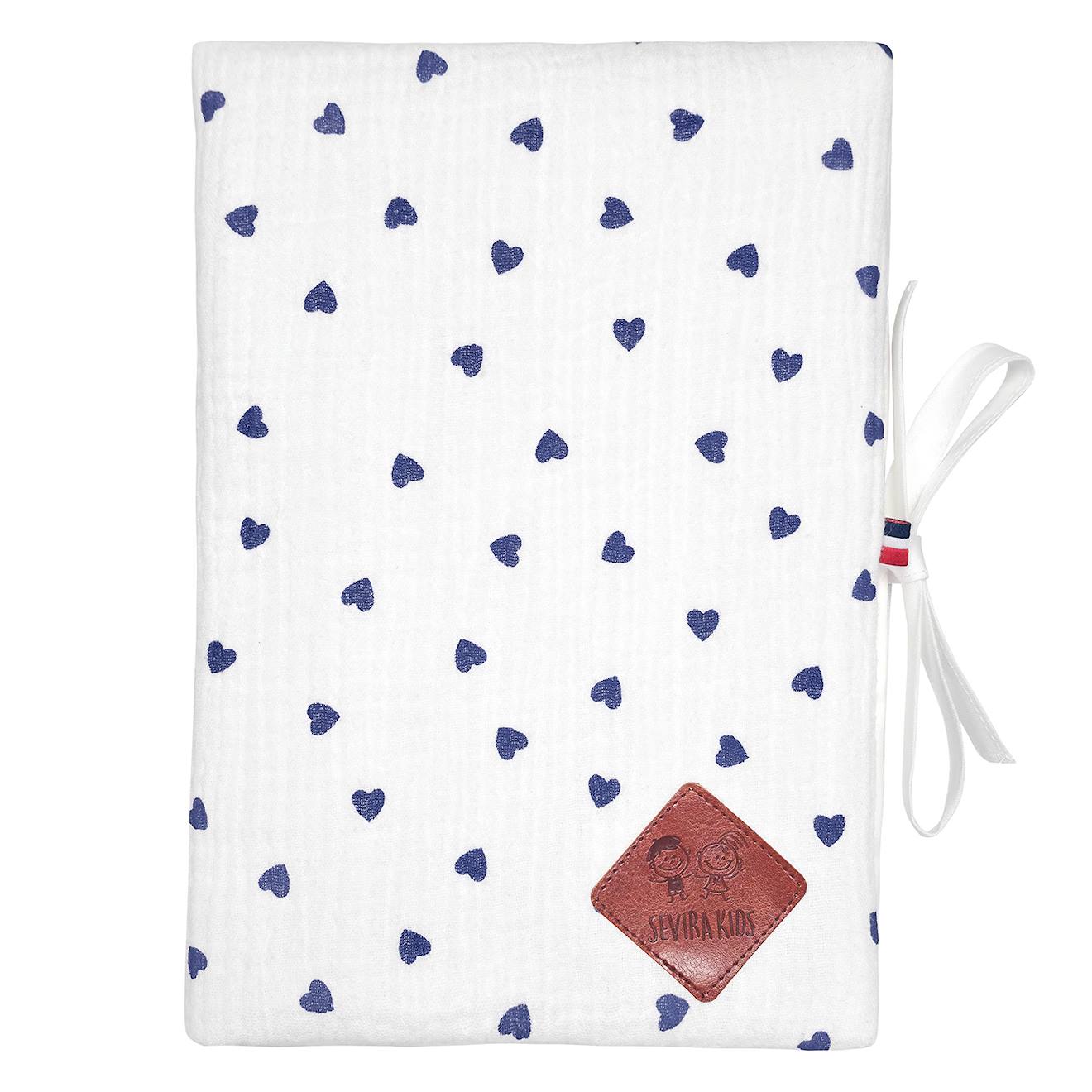 Protège Carnet De Santé Lovio Bleu