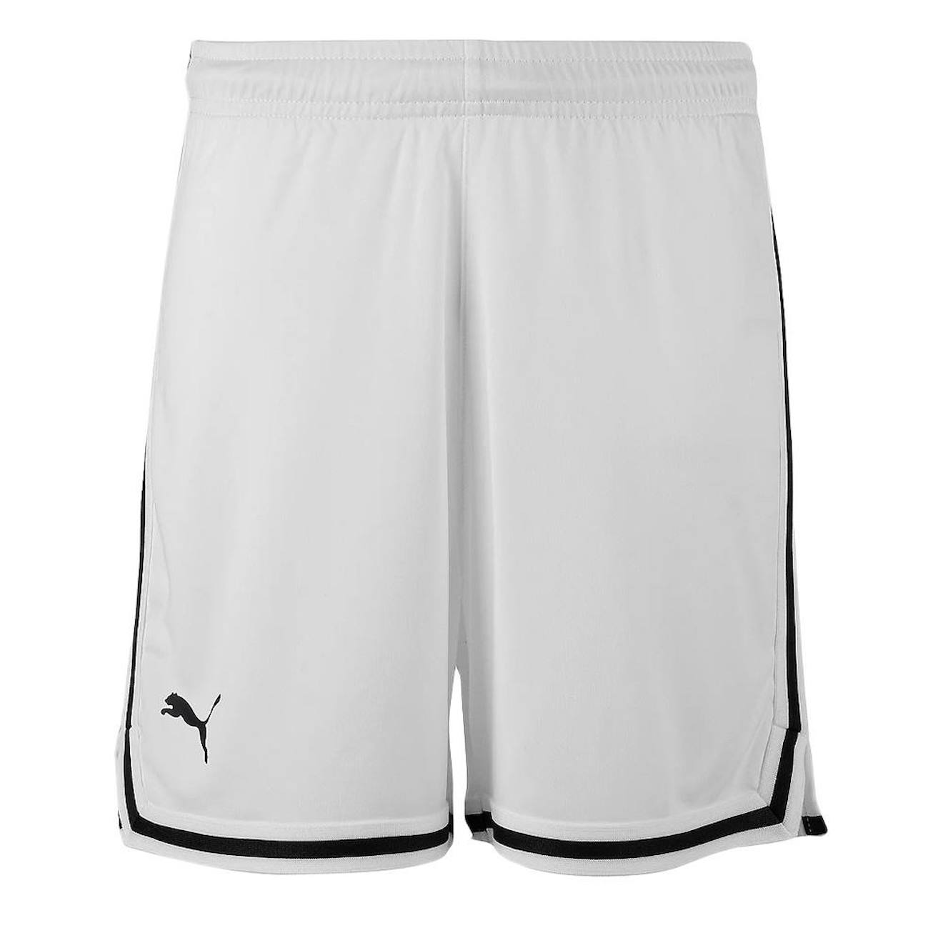 Short de basketball garçon hoops team game short blanc