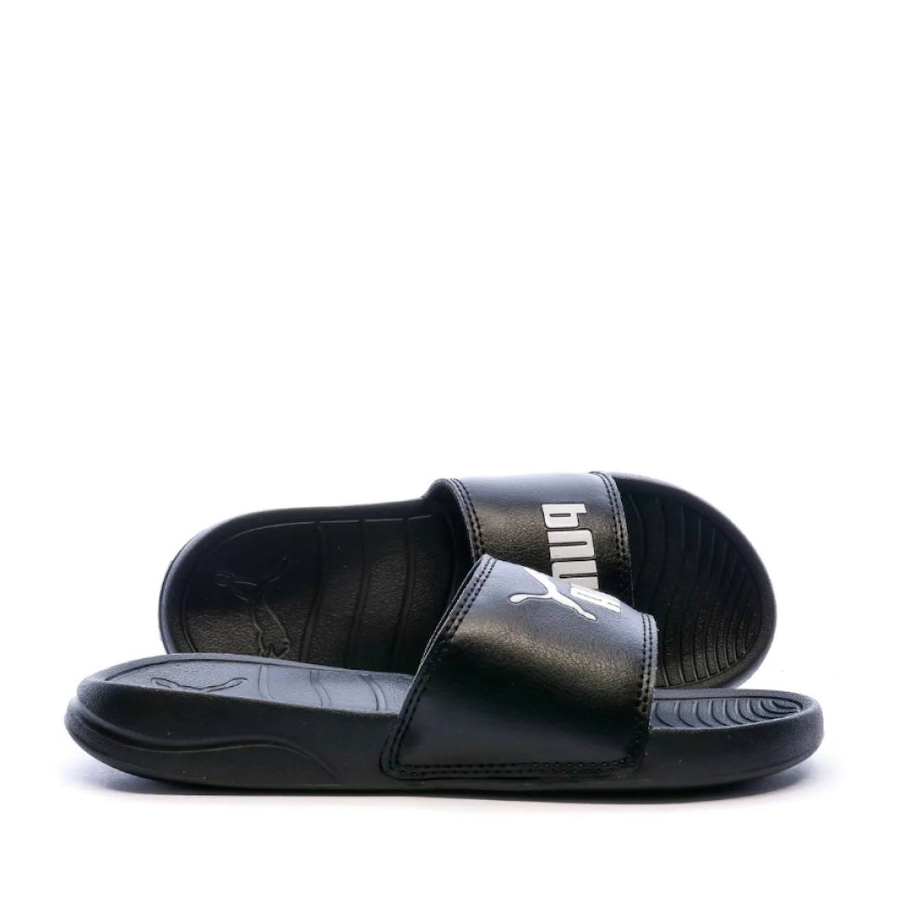 Sandales À Enfiler Noir