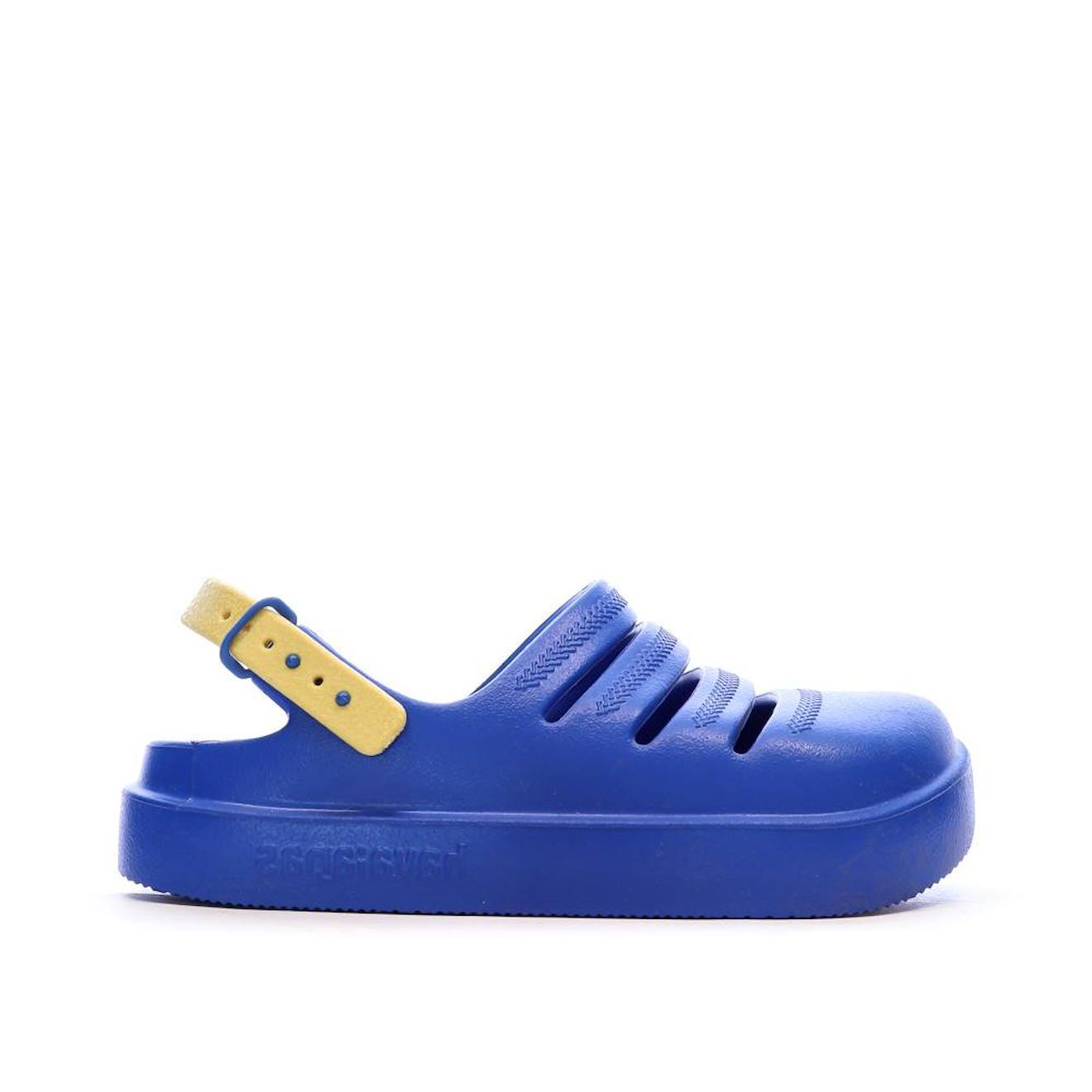 Sabots à brides bleu