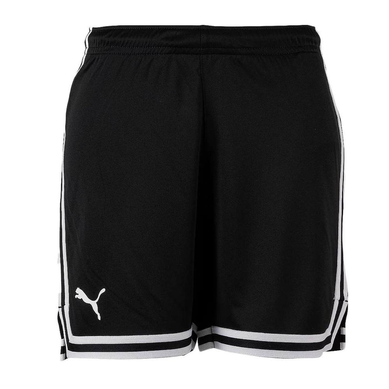 Short de basketball garçon hoops team game short noir