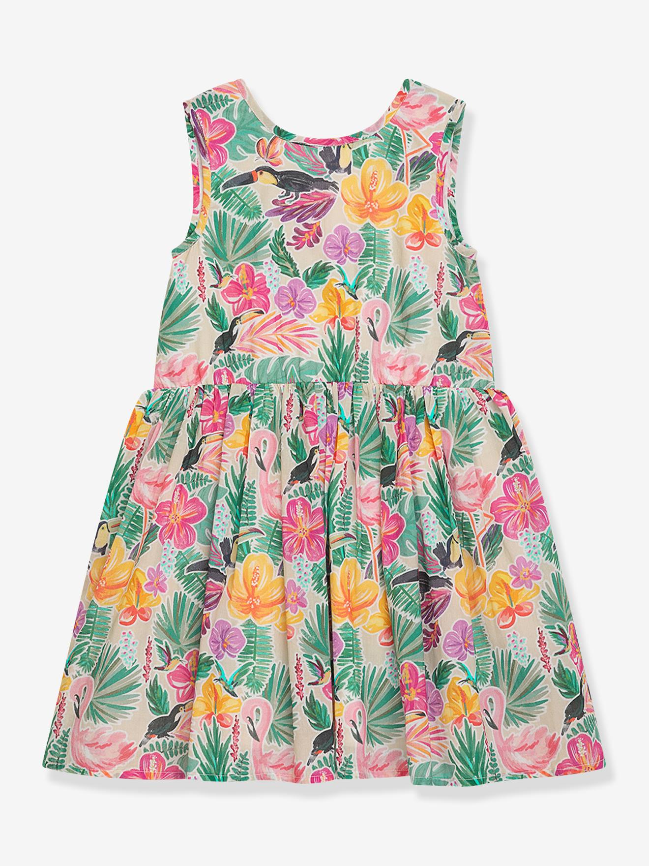 Robe motifs floraux fille DANAMADE multicolore 45$