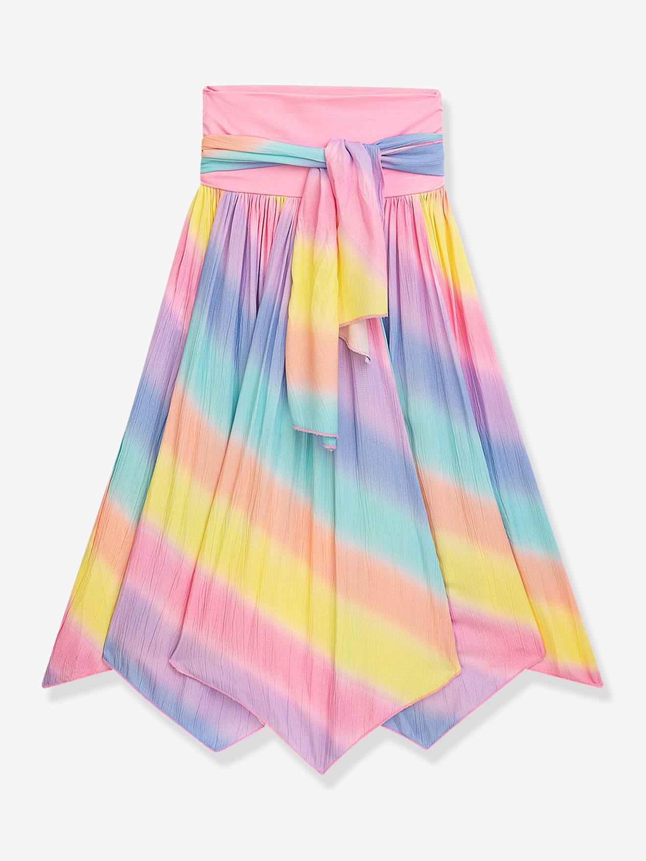 Jupe rayures avec taille haute et nud fille DANAMADE multicolore 55$