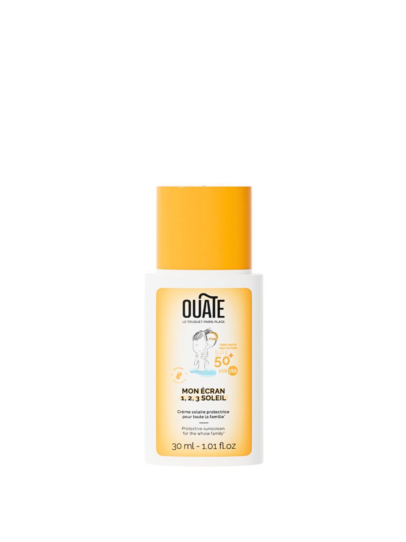 Ecran Solaire Enfant Spf50+ Peau Sensible Résistante Eau Multicolore (Ouate) - Couverture