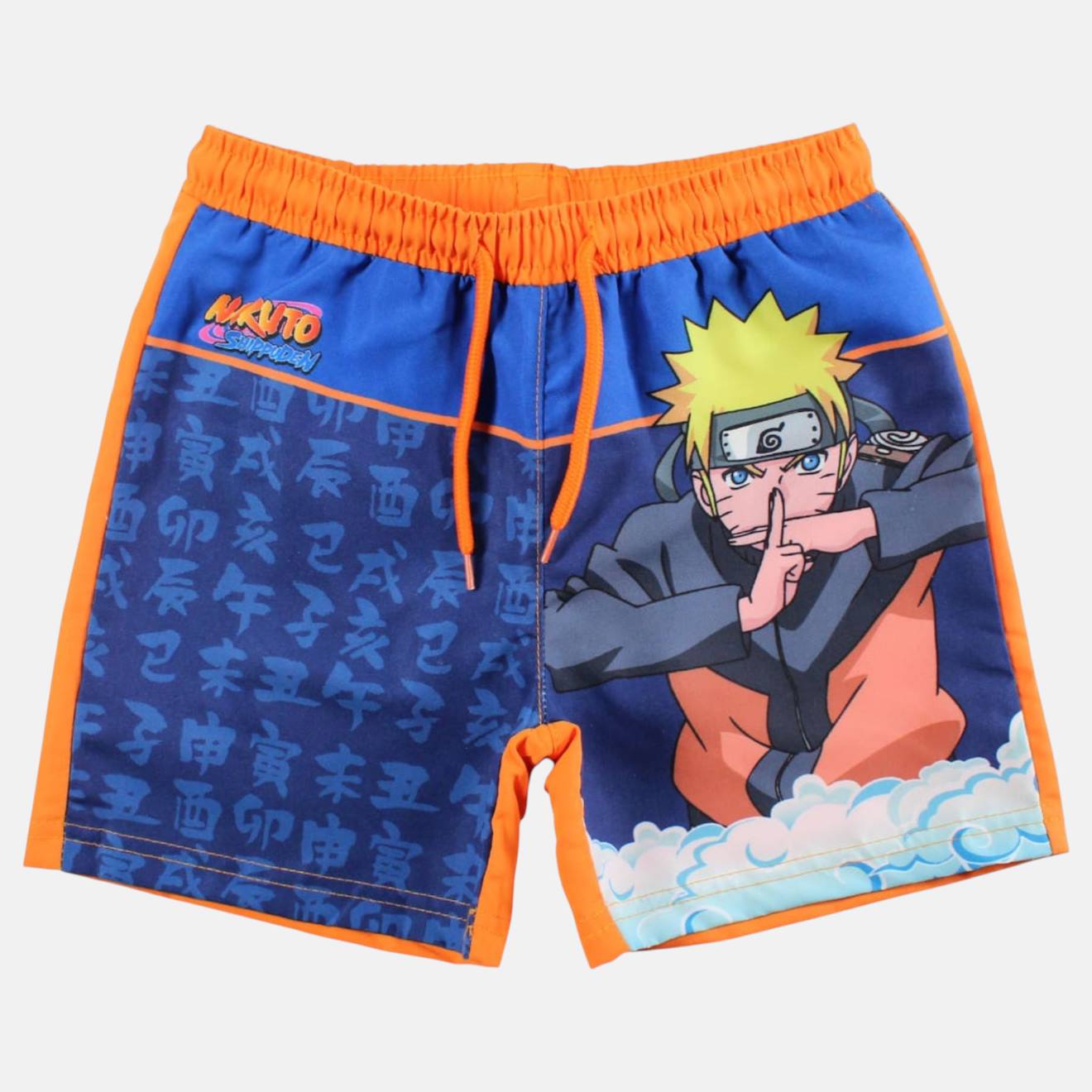 Short De Bain Garçon Naruto Bleu