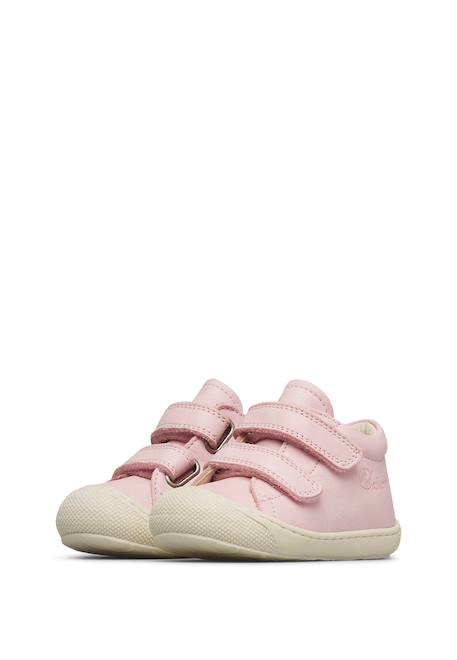 Chaussures en cuir cocoon vl Beige-+Marine-+Rose- 15 - vertbaudet enfant 