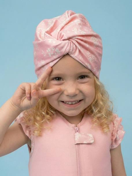 Turban de bain réversible anti-uv fille  - vertbaudet enfant