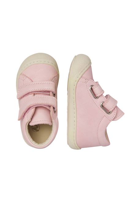 Chaussures en cuir cocoon vl Beige-+Marine-+Rose- 14 - vertbaudet enfant 