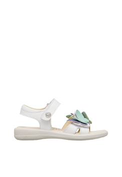 Chaussures-Chaussures fille 23-38-Sandales-Sandales en cuir avec des papillons maudi