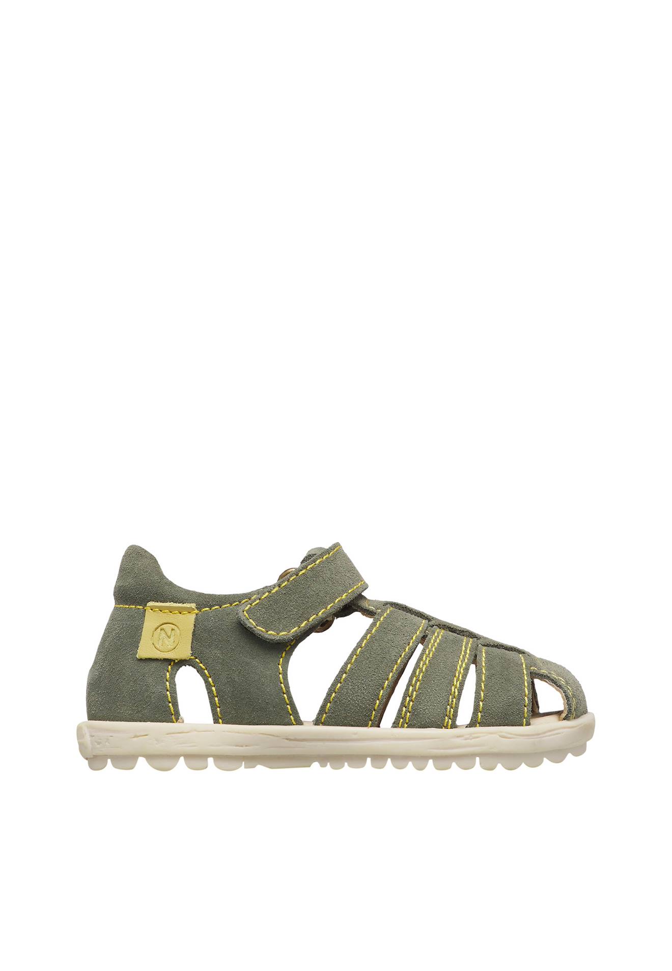 Sandales Semi See Vert-jaune