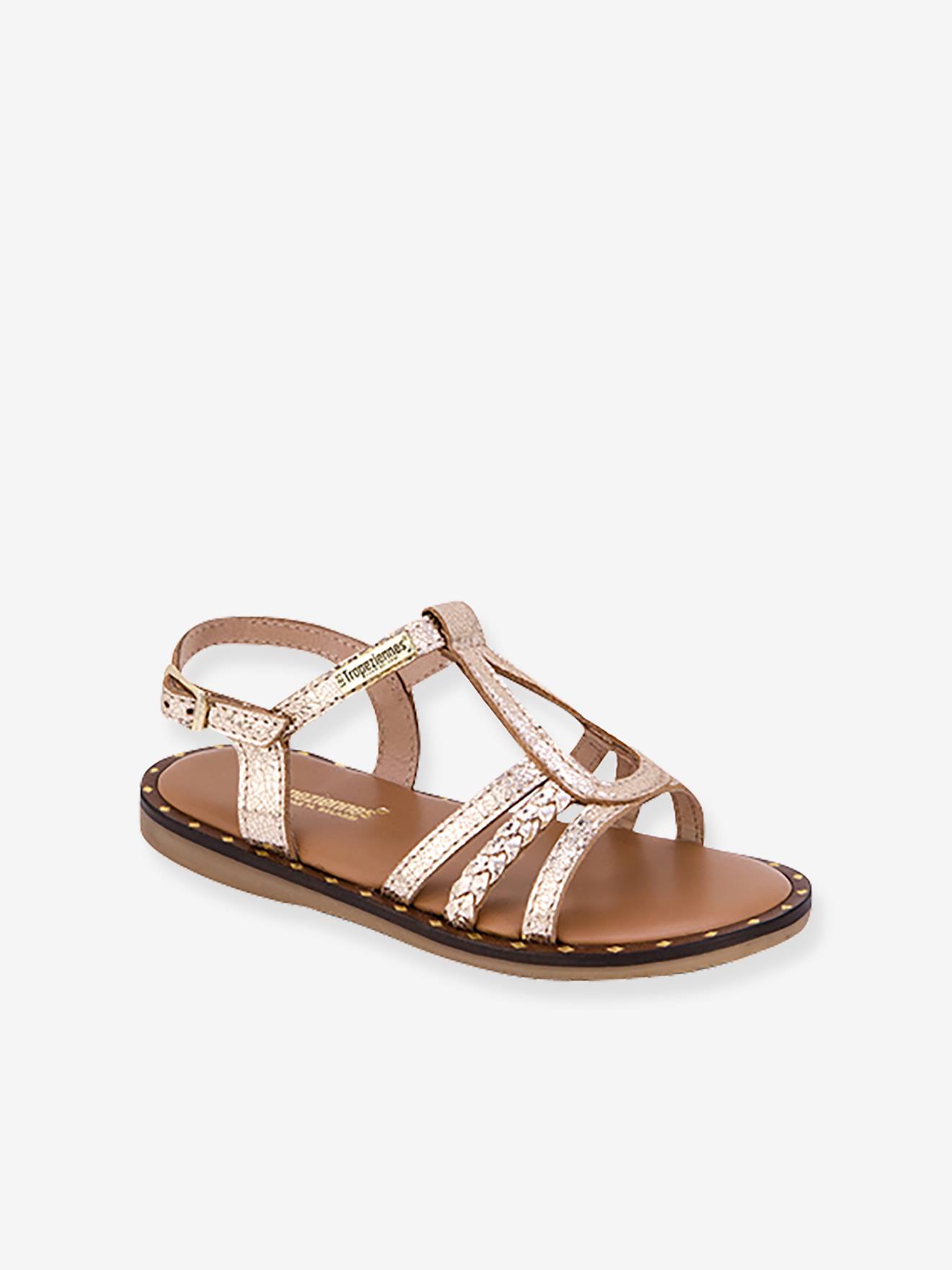 Sandales Baps doré