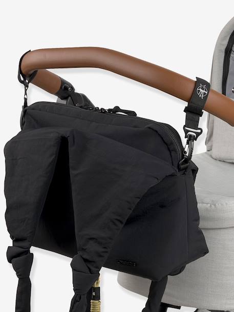 Sac à langer bandoulière Teya noir+vert 6 - vertbaudet enfant 