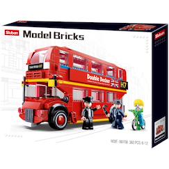 Jouet-Model bricks - bus londonien