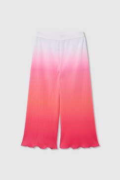 -Pantalon fille en mousseline