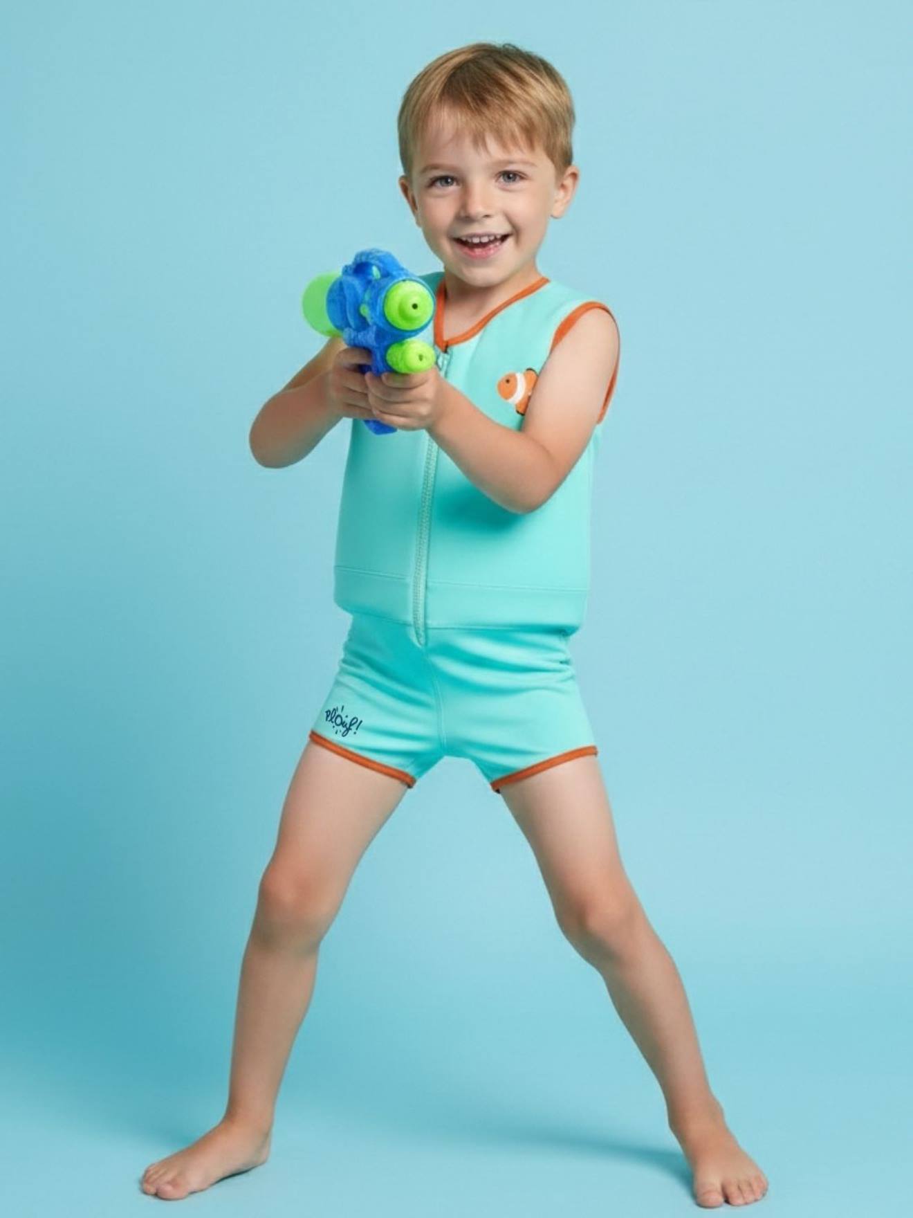 Maillot De Bain Flottant Enfant - Petit Poisson Vertorange 46 €