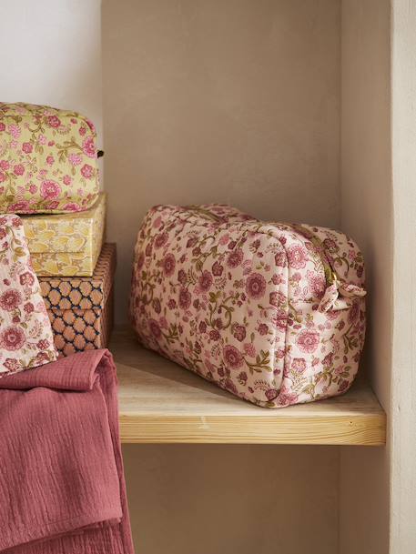 Vertbaudet - Trousse toilette rose imprimé