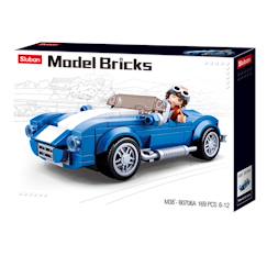 Jouet-Jeux d'imagination-Jeux de construction-Model bricks - voiture de sport classique