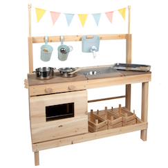 Jouet-Cuisine de boue et boutique marchande