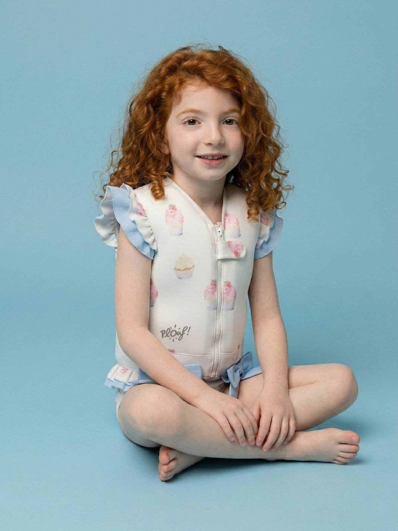 Maillot De Bain Flottant Enfant - Charlotte Blanc