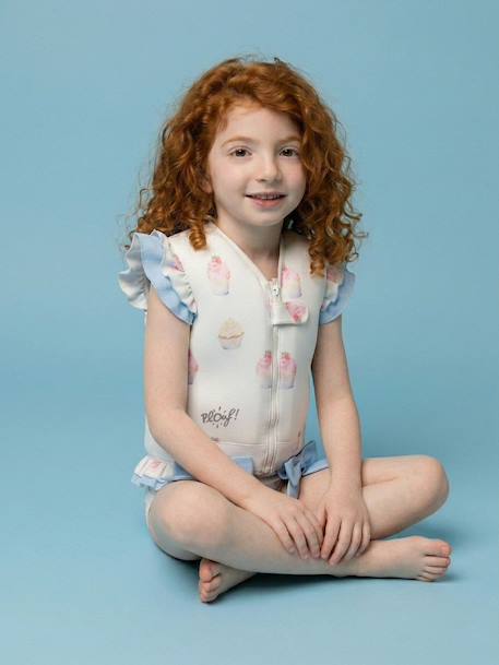 Maillot de bain flottant enfant - charlotte  - vertbaudet enfant