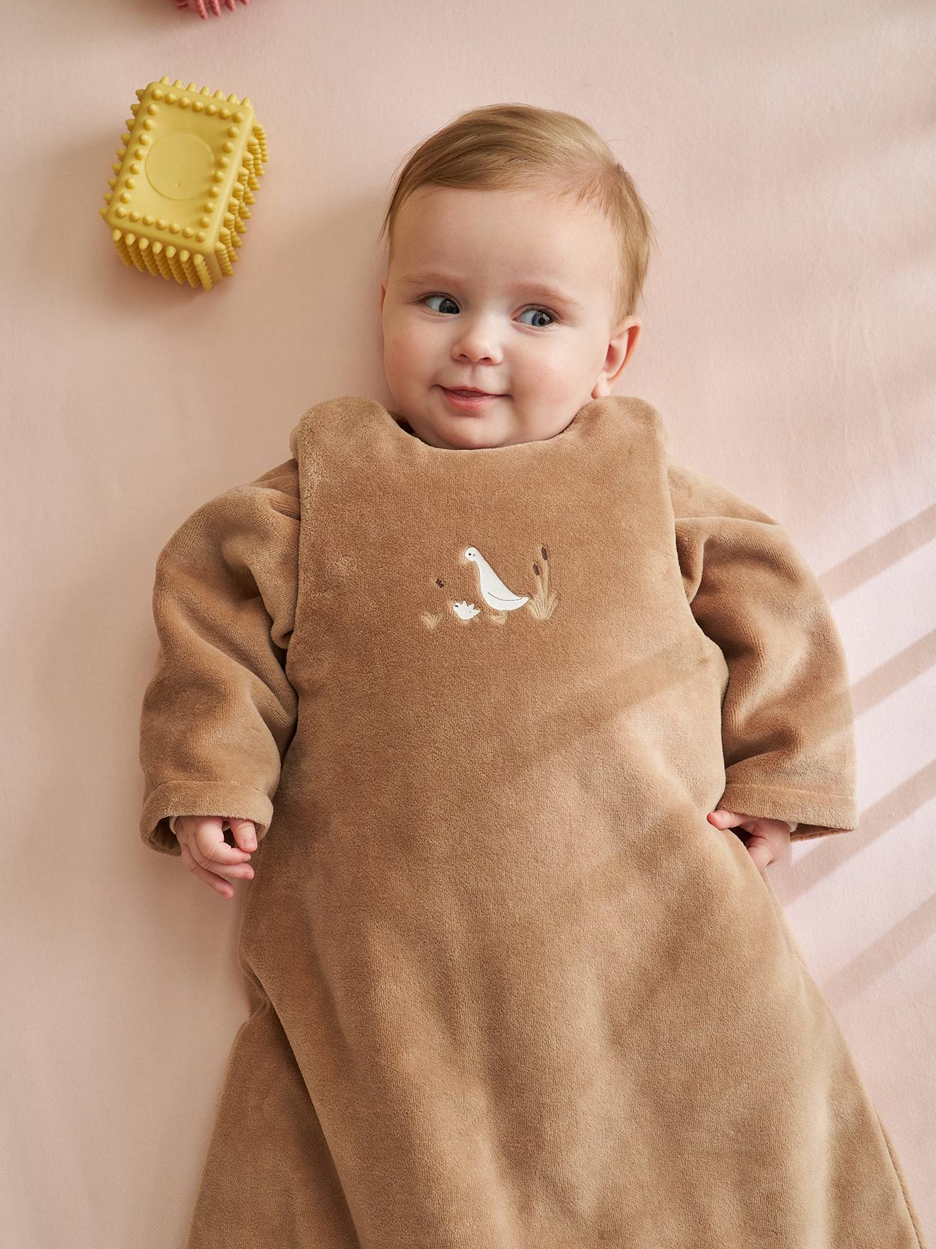 Gigoteuse hiver manches amovibles caramel Gigoteuse hiver manches amovibles caramel