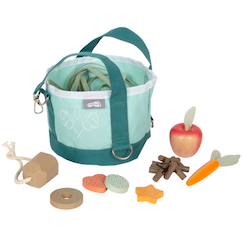 Jouet-Set de fourrage pour chevaux avec sac