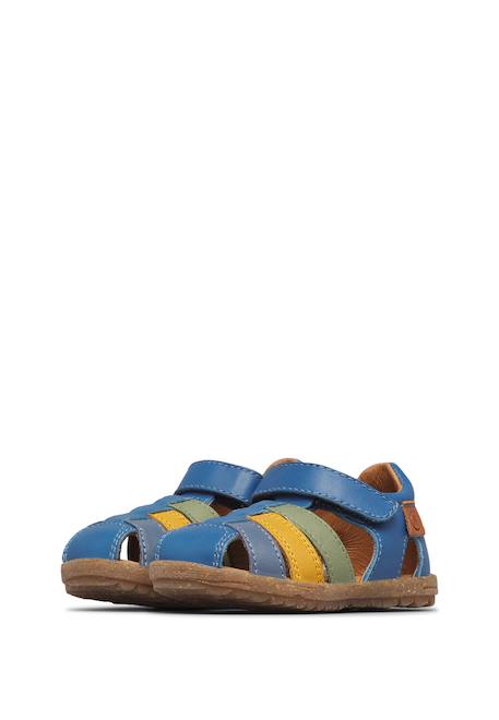 Sandales semi see Bleu-citrouille+Lilas-+Lilas-rose+Marine-+Rose clair-+Sage-+Vert- 5 - vertbaudet enfant 