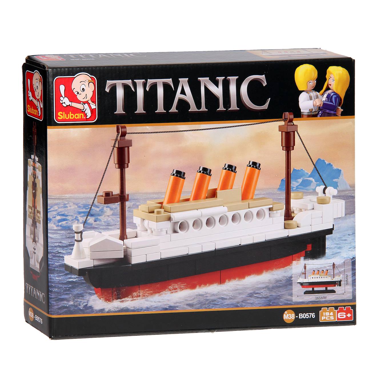 Model Bricks - Titanic S Noir