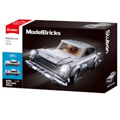 -Model bricks - voiture agent secret