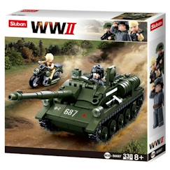 Jouet-Army wwii - char d'assaut allié