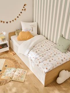 Chambre et rangement-Chambre-Lit bébé, lit enfant-Lit enfant coffre rangement bois 90x190cm