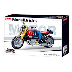 -Model bricks - moto café racer