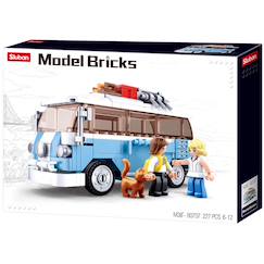 Jouet-Model bricks - van hippy