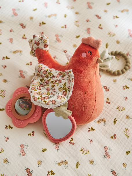 Vertbaudet - Peluche à suspendre poule cocotte