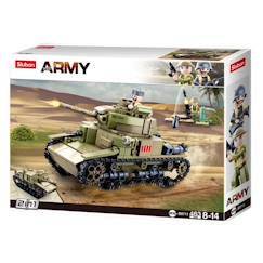 Jouet-Army wwii - char d'assaut italien 2 en 1