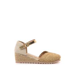 Sandales compensées filles synthétique boucle  - vertbaudet enfant