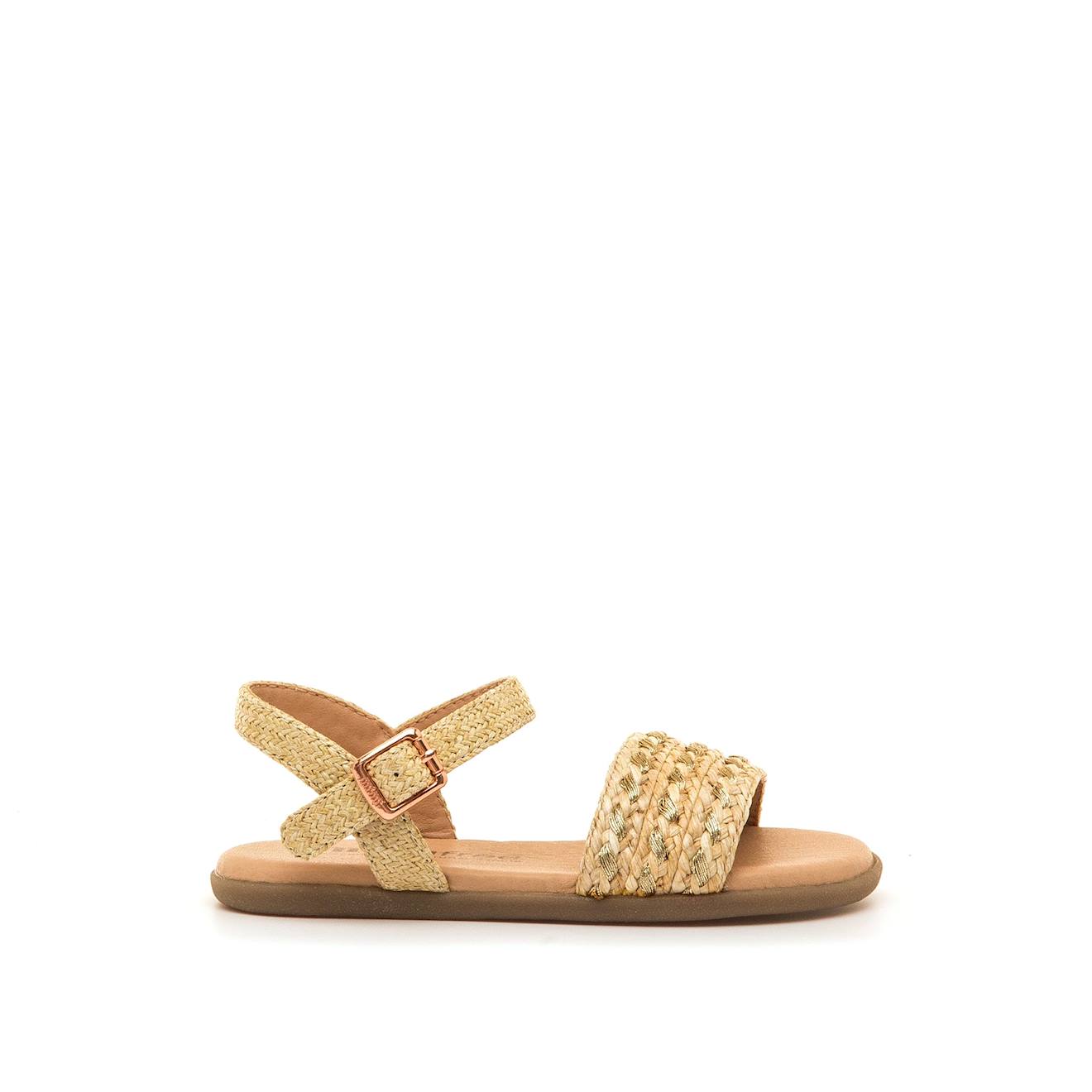Sandales Filles Synthétique Boucle Barefoot Yellow Sandales Filles Synthétique Boucle Barefoot Yellow