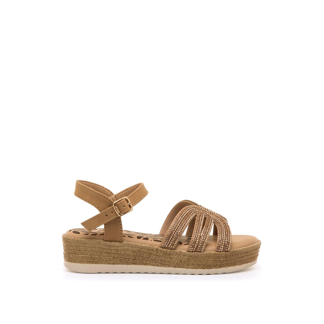 Sandales Filles Synthétique Boucle Brown Sandales Filles Synthétique Boucle Brown