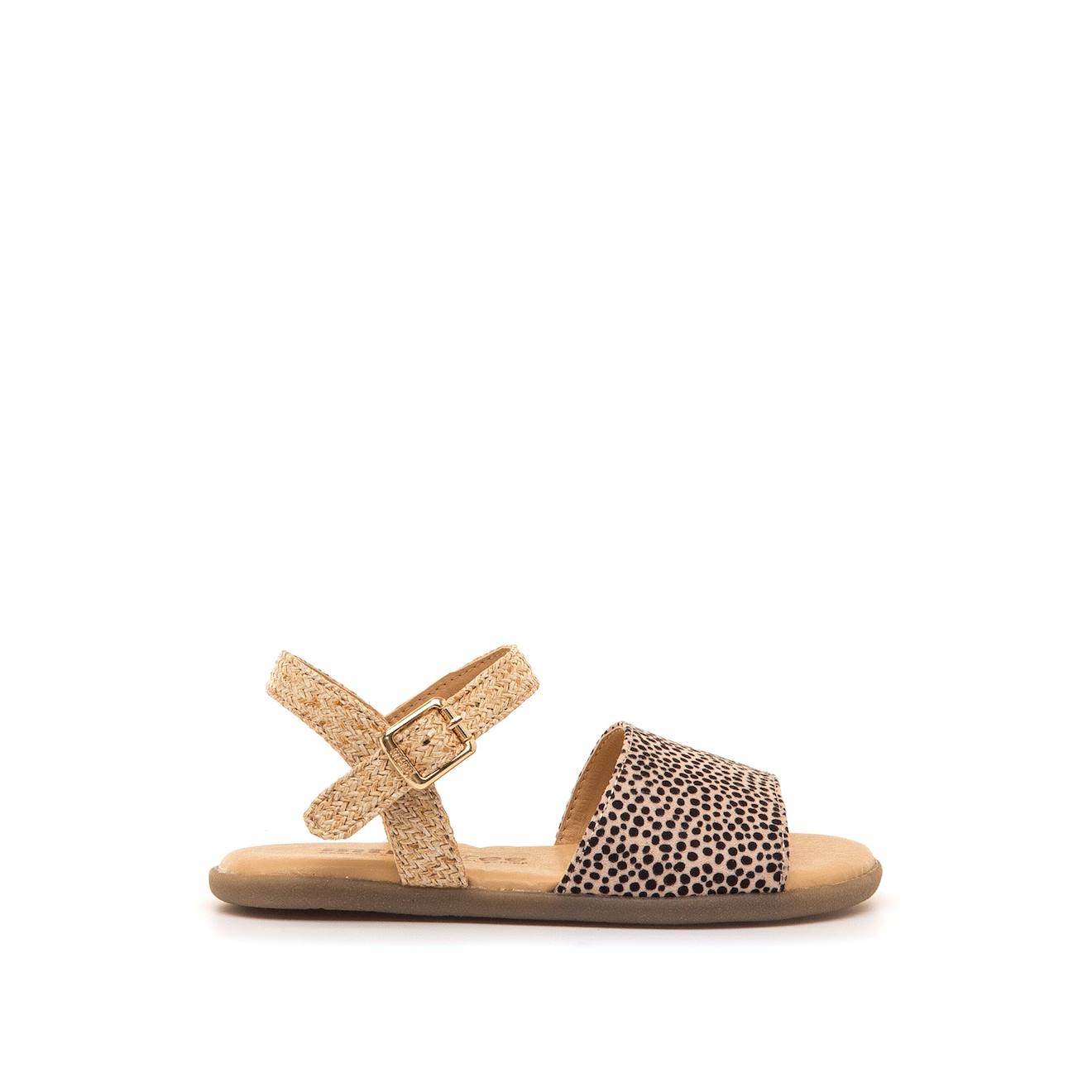 Sandales Filles Synthétique Boucle Barefoot Brown Sandales Filles Synthétique Boucle Barefoot Brown